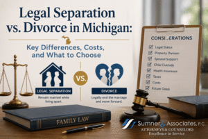 Legal Separation vs Divorce in Michigan