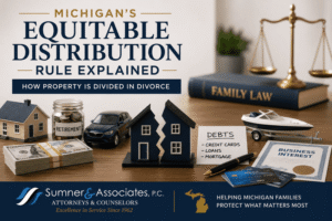michigan equitable distribution rule explained
