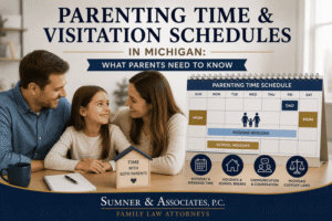 parenting time Michigan