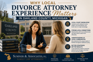 why local divorce attorney experience matters Oakland County