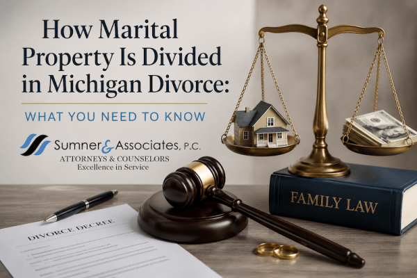 michigan marital property division